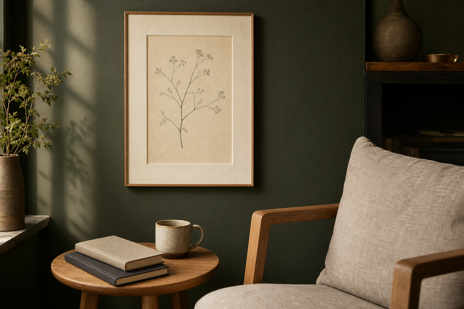 Calm studio corner